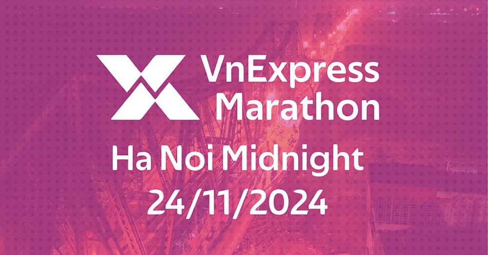 Giải chạy VnExpress Hanoi Midnight 2024